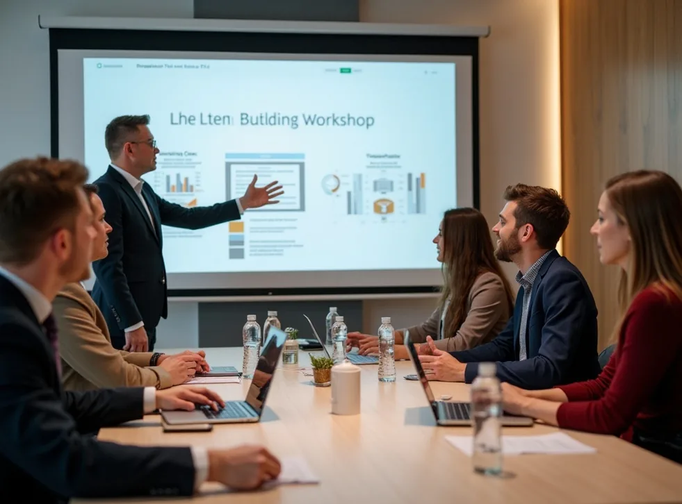 Team building corporate workshop